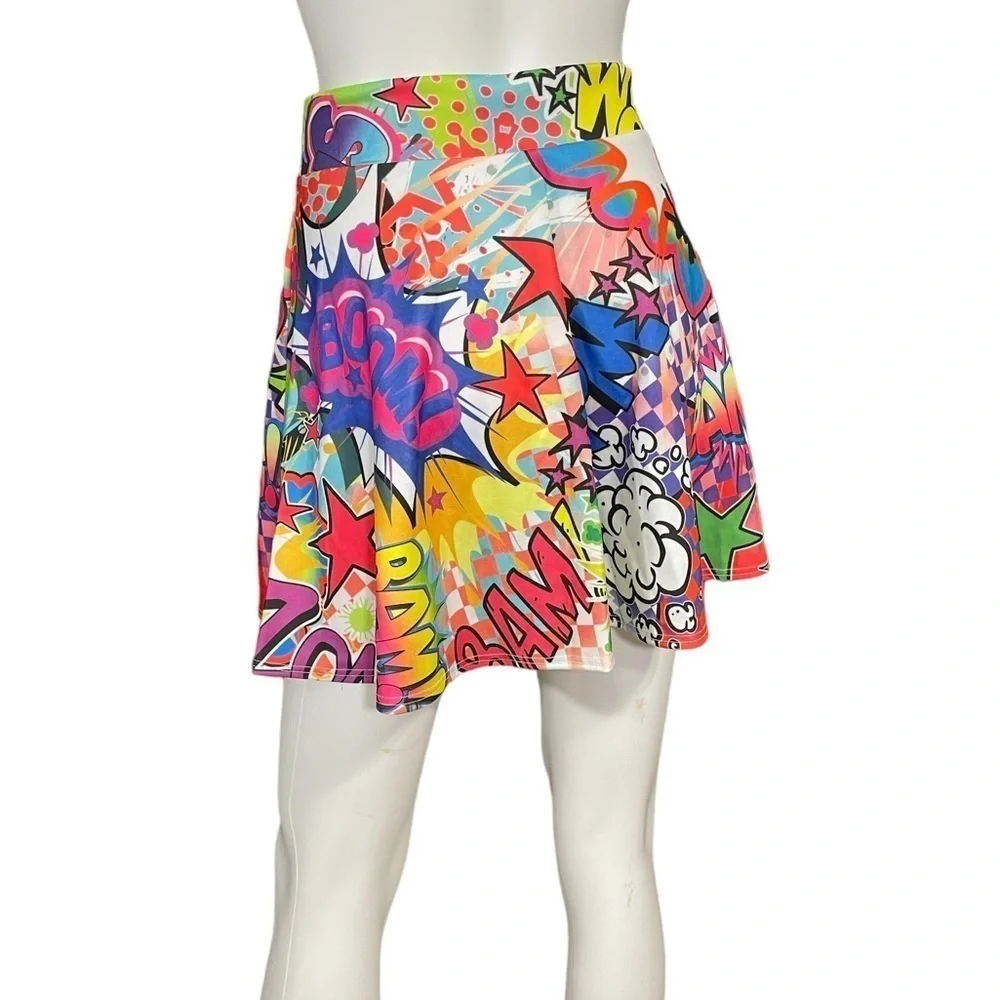 Women’s Colorful Mini Skirt New